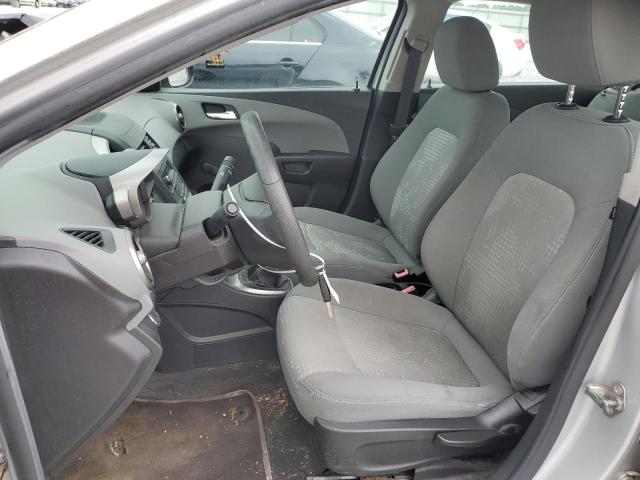 1G1JB5SH2E4163854 - 2014 CHEVROLET SONIC LS SILVER photo 7
