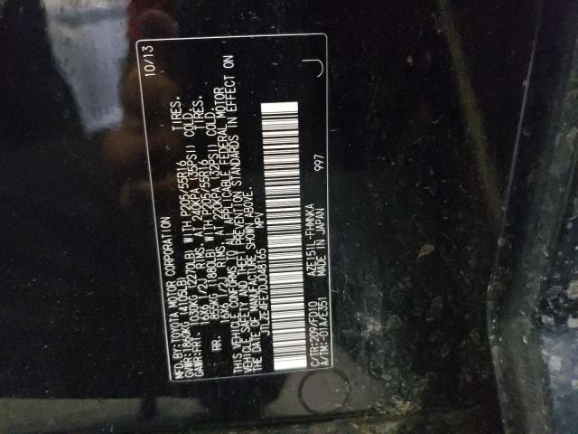 JTLZE4FE7DJ048165 - 2013 TOYOTA SCION XB 黑色 照片 13