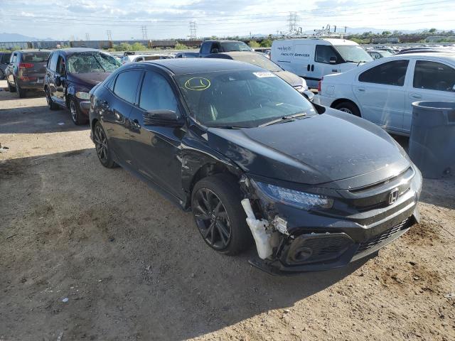 SHHFK7H90JU226556 - 2018 HONDA CIVIC SPORT TOURING BLACK photo 4