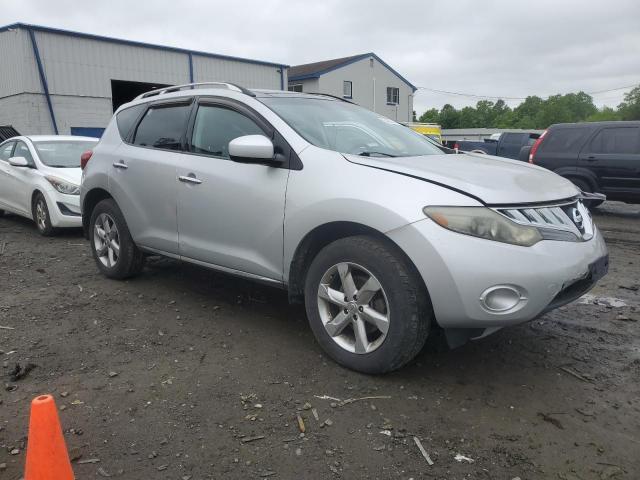 JN8AZ18W39W203178 - 2009 NISSAN MURANO S SILVER photo 4