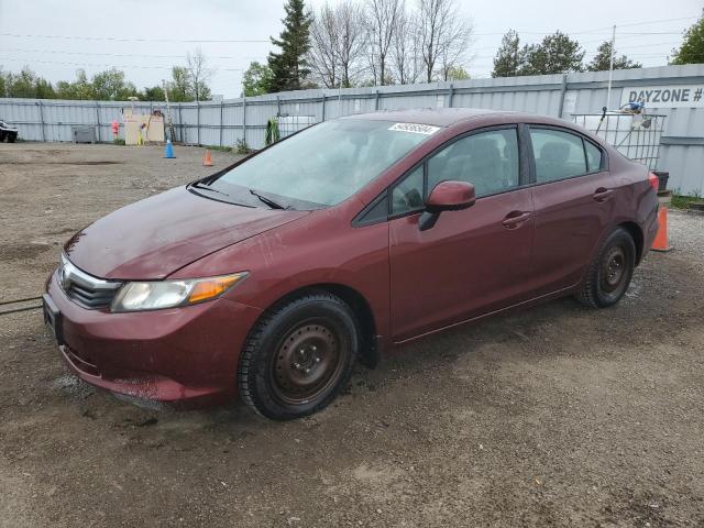 2012 HONDA CIVIC LX, 