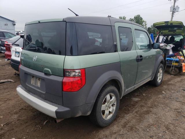 5J6YH28564L024373 - 2004 HONDA ELEMENT EX GREEN photo 4