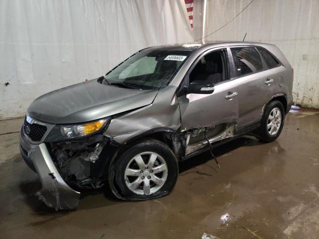 5XYKT3A13BG158063 - 2011 KIA SORENTO BASE GRAY photo 1