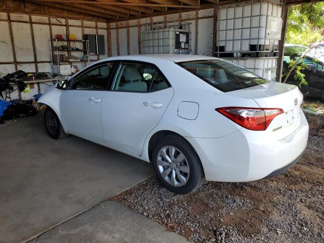 5YFBURHE1GP403213 - 2016 TOYOTA COROLLA L WHITE photo 2