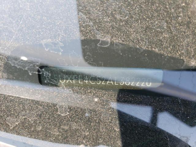 5UXFE4C52AL382220 - 2010 BMW X5 XDRIVE30I Կապույտ լուսանկար 12