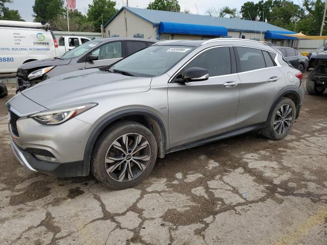 SJKCH5CRXHA022636 - 2017 INFINITI QX30 BASE SILVER photo 1