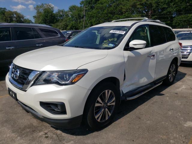 5N1DR2MN4HC698059 - 2017 NISSAN PATHFINDER S WHITE photo 1