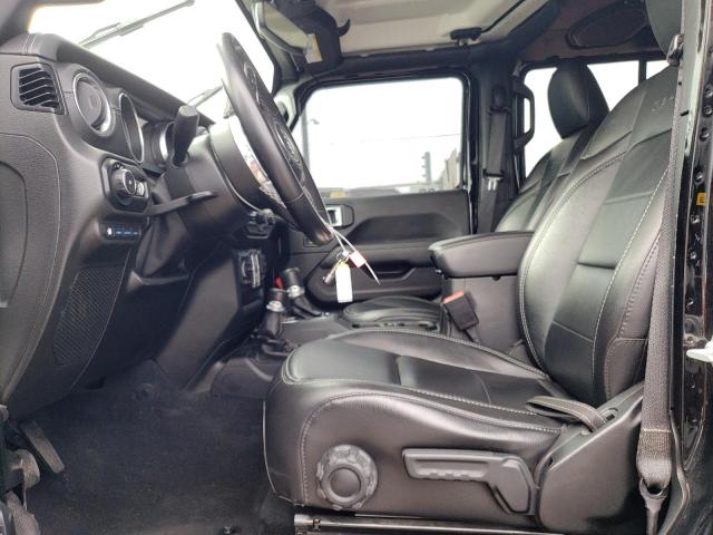 1C4JJXP68MW716734 - 2021 JEEP WRANGLER U SAHARA 4XE BLACK photo 7