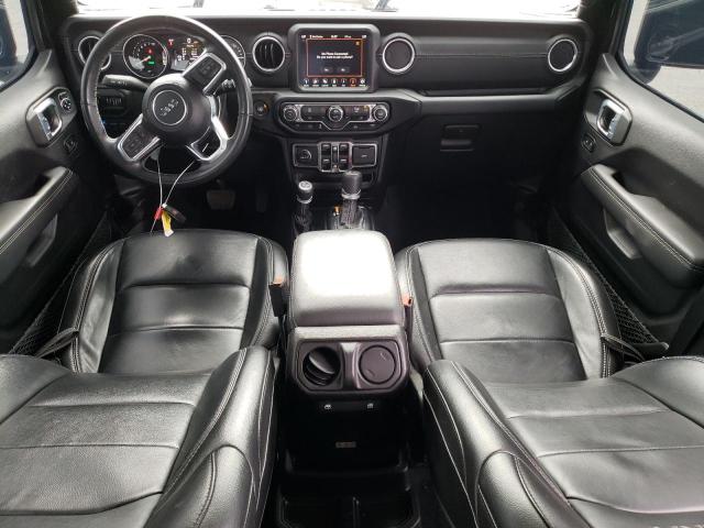 1C4JJXP68MW716734 - 2021 JEEP WRANGLER U SAHARA 4XE BLACK photo 8