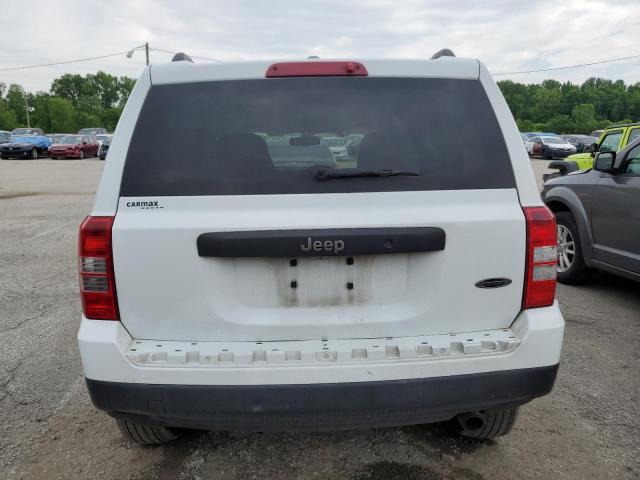 1C4NJPBA7HD167011 - 2017 JEEP PATRIOT SPORT WHITE photo 6