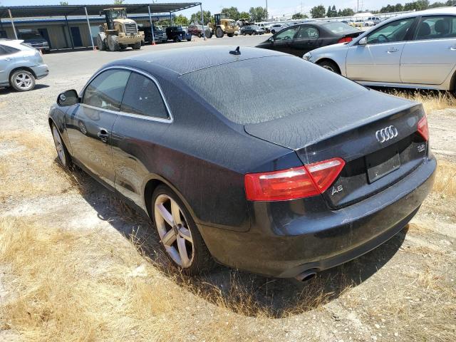 WAUDK78T98A035299 - 2008 AUDI A5 QUATTRO BLUE photo 2