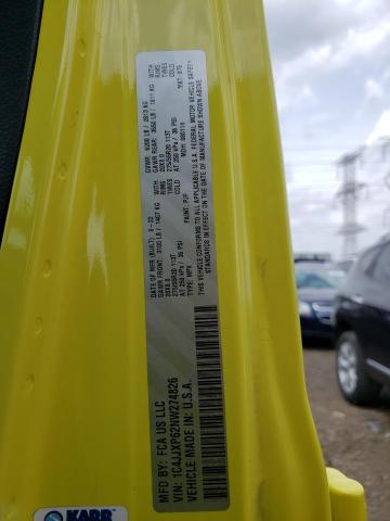 1C4JJXP62NW274826 - 2022 JEEP WRANGLER U SAHARA 4XE YELLOW photo 13