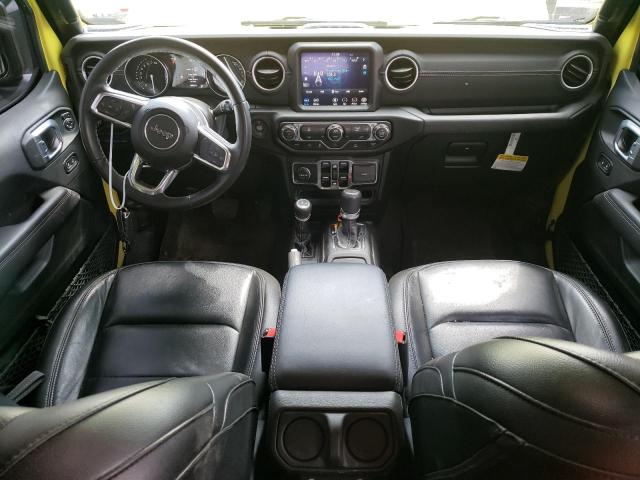 1C4JJXP62NW274826 - 2022 JEEP WRANGLER U SAHARA 4XE YELLOW photo 8