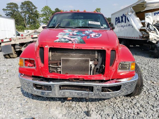 3FRNX6FC8FV524991 - 2015 FORD F650 SUPER DUTY RED photo 5