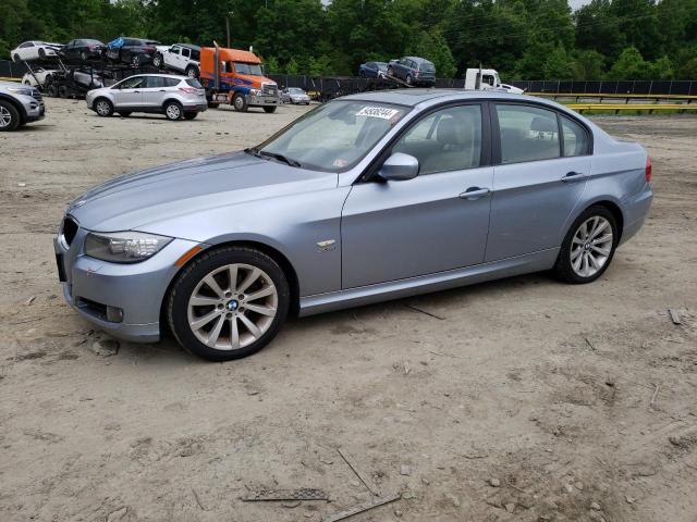 WBAPK7C56BA970292 - 2011 BMW 328 XI BLUE photo 1