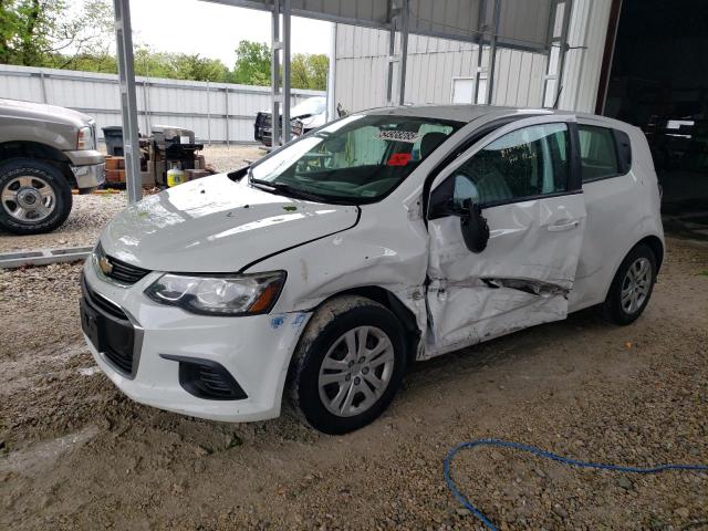 1G1JG6SH0H4155666 - 2017 CHEVROLET SONIC WHITE photo 1