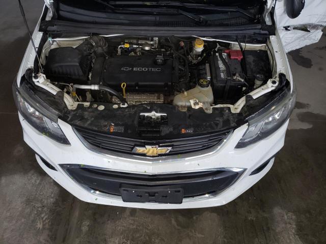 1G1JG6SH0H4155666 - 2017 CHEVROLET SONIC WHITE photo 12