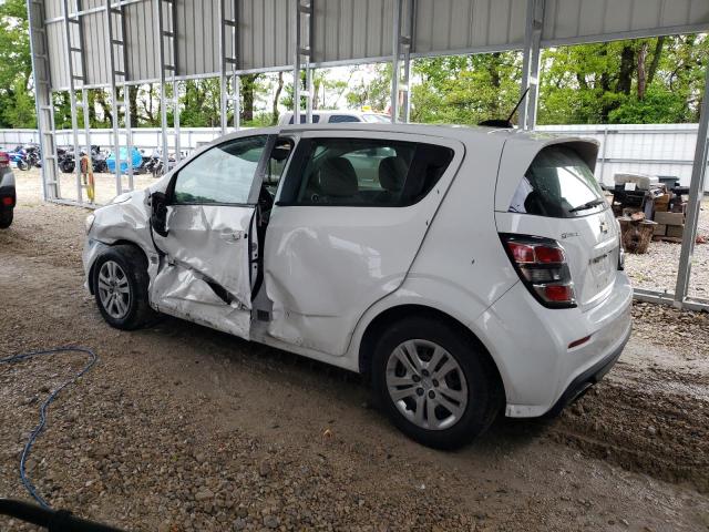 1G1JG6SH0H4155666 - 2017 CHEVROLET SONIC WHITE photo 2
