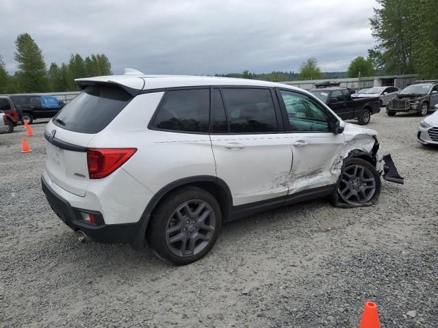 5FNYF8H55PB018294 - 2023 HONDA PASSPORT EXL Beyaz fotoğraf 3