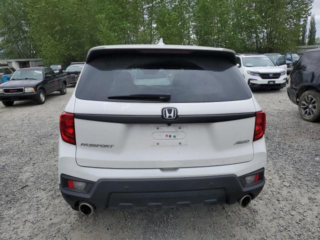 5FNYF8H55PB018294 - 2023 HONDA PASSPORT EXL Beyaz fotoğraf 6