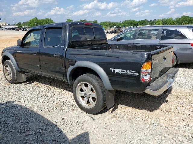 5TEGN92N74Z319396 - 2004 TOYOTA TACOMA DOUBLE CAB PRERUNNER BLACK photo 2