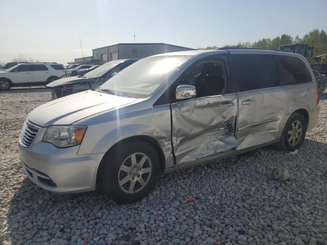 2C4RC1CG2CR143703 - 2012 CHRYSLER TOWN & COU TOURING L SILVER photo 1