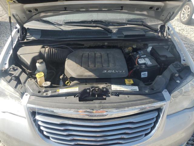 2C4RC1CG2CR143703 - 2012 CHRYSLER TOWN & COU TOURING L SILVER photo 12