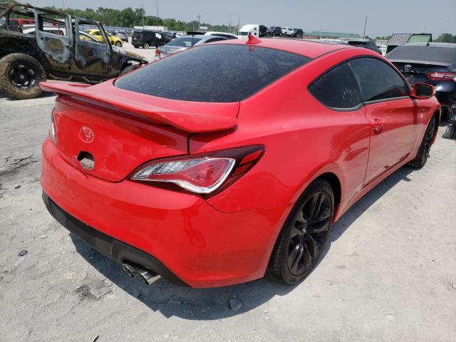 KMHHU6KJ2DU111353 - 2013 HYUNDAI GENESIS CO 3.8L RED photo 3