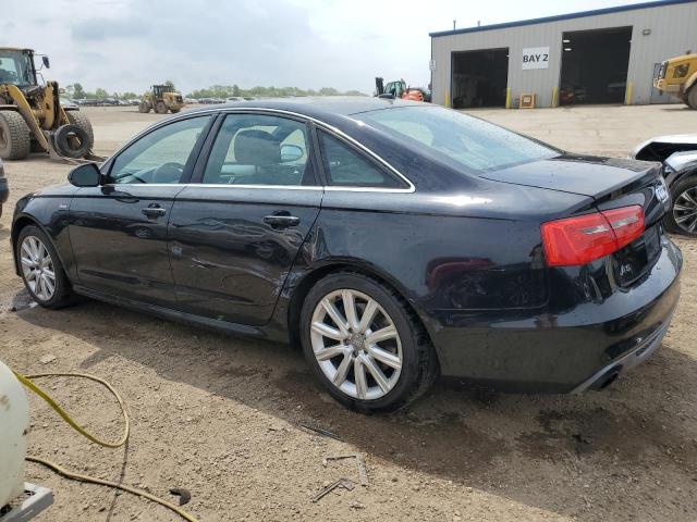 WAUHGAFC3CN133782 - 2012 AUDI A6 PRESTIGE შავი ფოტო 2