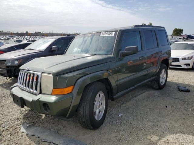 1J8HG48KX7C588549 - 2007 JEEP COMMANDER 绿色 照片 1