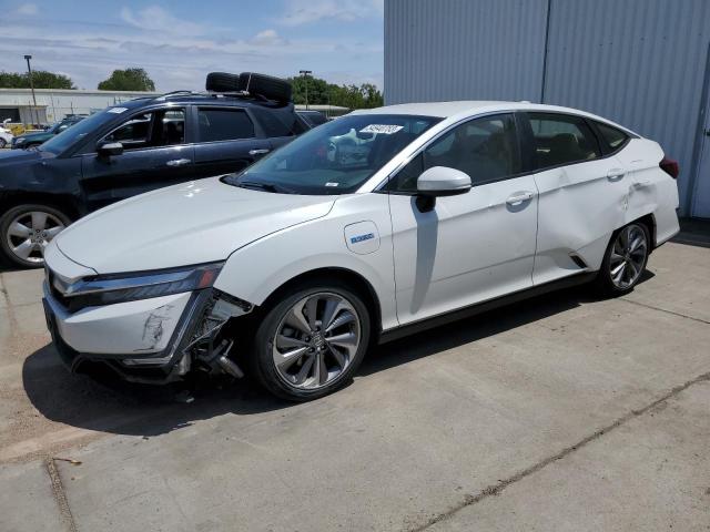 JHMZC5F15JC011912 - 2018 HONDA CLARITY WHITE photo 1