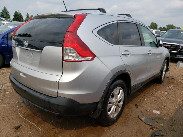 5J6RM3H76CL027330 - 2012 HONDA CR-V EXL SILVER photo 3