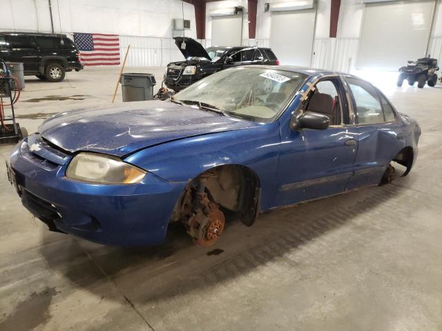 1G1JF52F637152418 - 2003 CHEVROLET CAVALIER LS BLUE photo 1