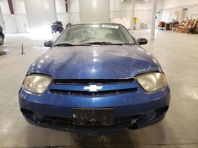 1G1JF52F637152418 - 2003 CHEVROLET CAVALIER LS BLUE photo 5