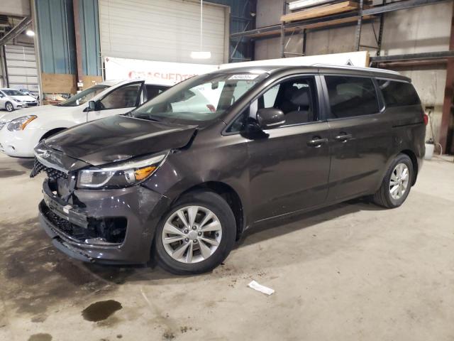 KNDMB5C14G6099247 - 2016 KIA SEDONA LX GRAY photo 1