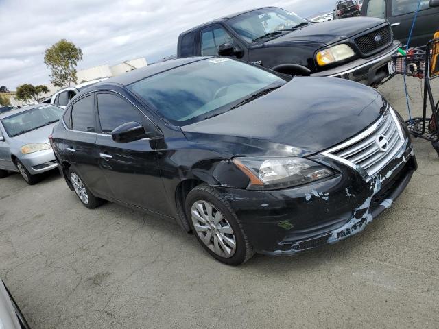 3N1AB7AP9DL742394 - 2013 NISSAN SENTRA S BLACK photo 4