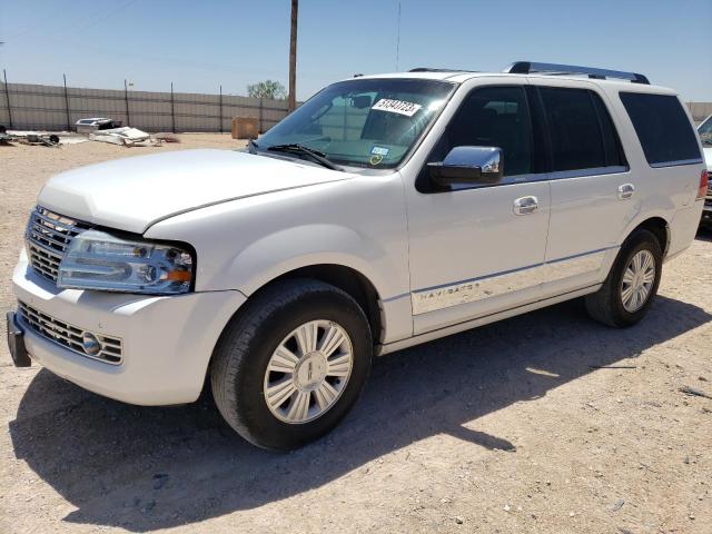 5LMJJ2H52EEL07606 - 2014 LINCOLN NAVIGATOR WHITE photo 1