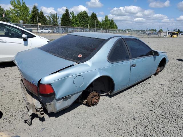 1FAPP604XMH115542 - 1991 FORD THUNDERBIR TEAL photo 3