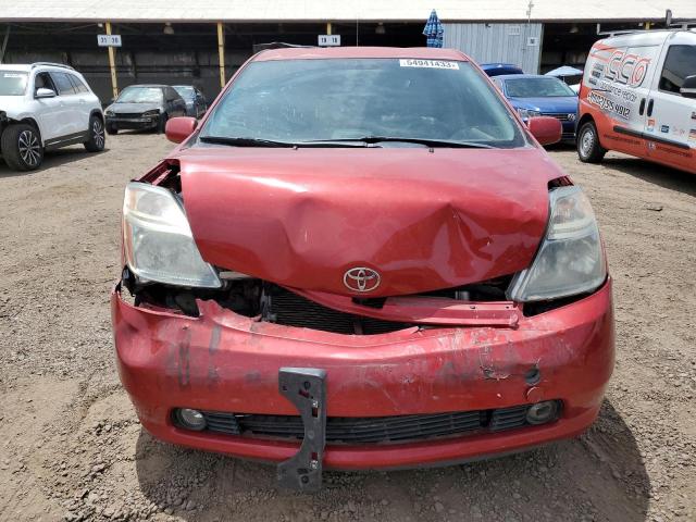 JTDKB20U177567790 - 2007 TOYOTA PRIUS RED photo 5