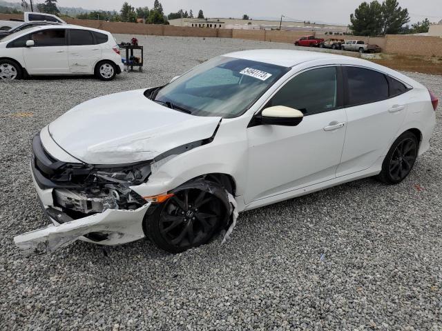 2HGFC2F86KH598394 - 2019 HONDA CIVIC SPORT 白色 照片 1