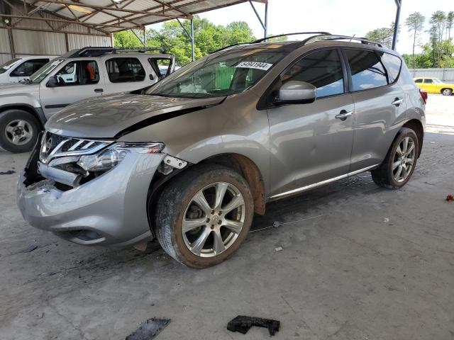 JN8AZ1MU4CW104901 - 2012 NISSAN MURANO S SILVER photo 1