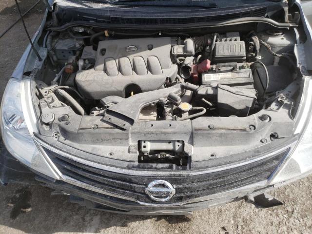 3N1BC1CP9AL435878 - 2010 NISSAN VERSA S SILVER photo 11