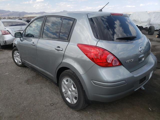 3N1BC1CP9AL435878 - 2010 NISSAN VERSA S SILVER photo 2