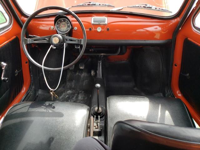 110F5188575 - 1975 FIAT 500 ORANGE photo 8