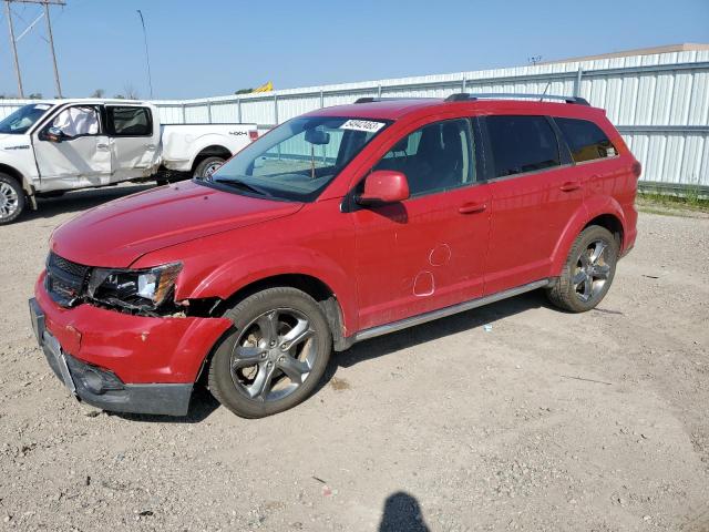 3C4PDCGG3FT654235 - 2015 DODGE JOURNEY CROSSROAD RED photo 1