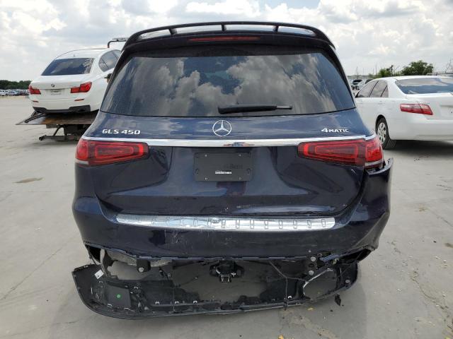 4JGFF5KE4NA689195 - 2022 MERCEDES-BENZ GLS 450 4MATIC BLUE photo 6