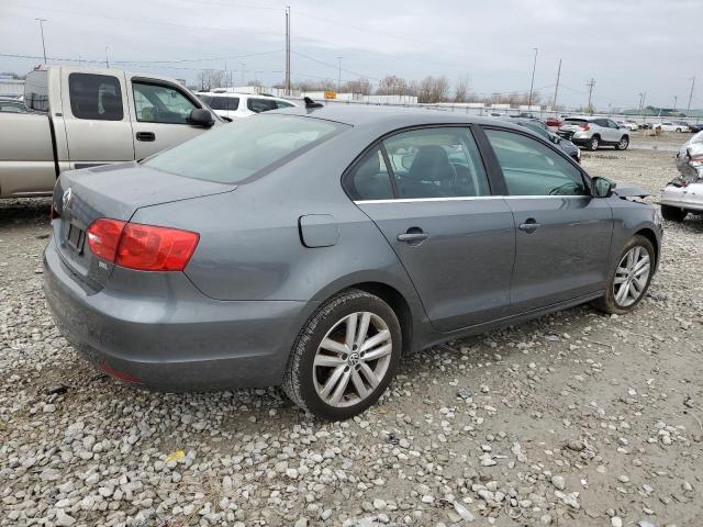 3VWL07AJ8EM382020 - 2014 VOLKSWAGEN JETTA SEL GRAY photo 3