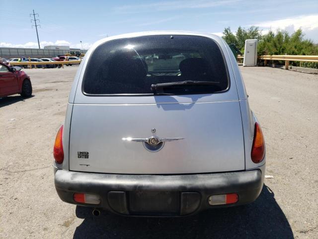 3C8FY4BBX1T555016 - 2001 CHRYSLER PT CRUISER SILVER photo 6