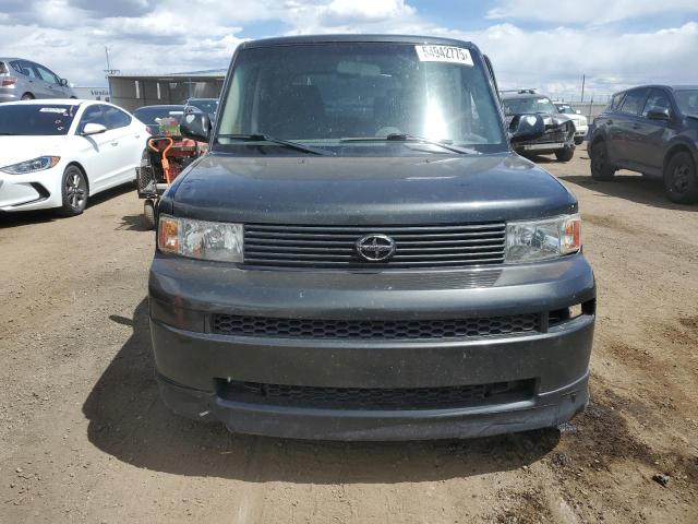JTLKT324164114032 - 2006 TOYOTA SCION XB BLACK photo 5
