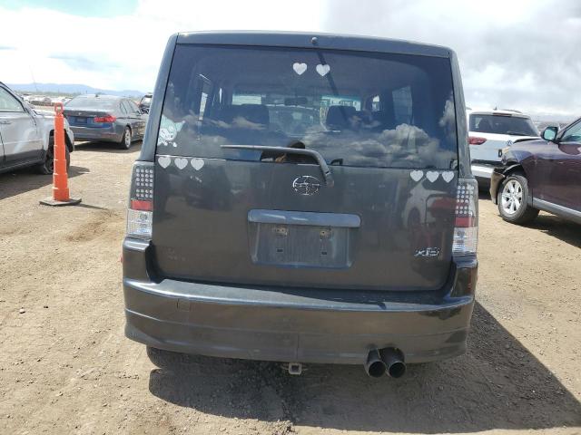 JTLKT324164114032 - 2006 TOYOTA SCION XB BLACK photo 6
